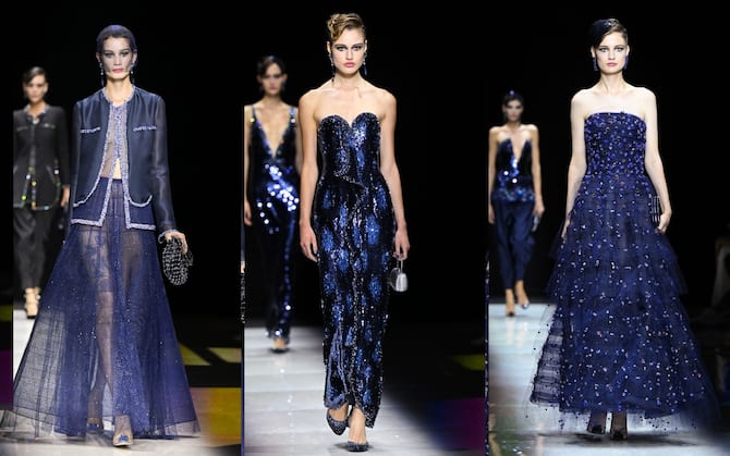 Armani Prive la sfilata a Parigi per la Couture Week